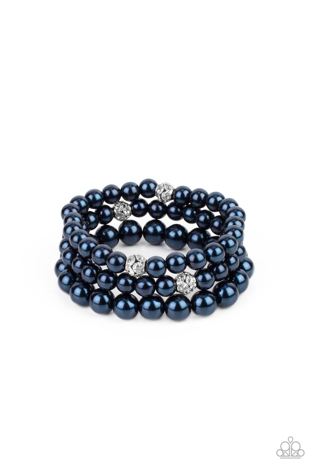 Here Comes The Heiress - Blue Paparazzi Bracelet (PZ-4901)