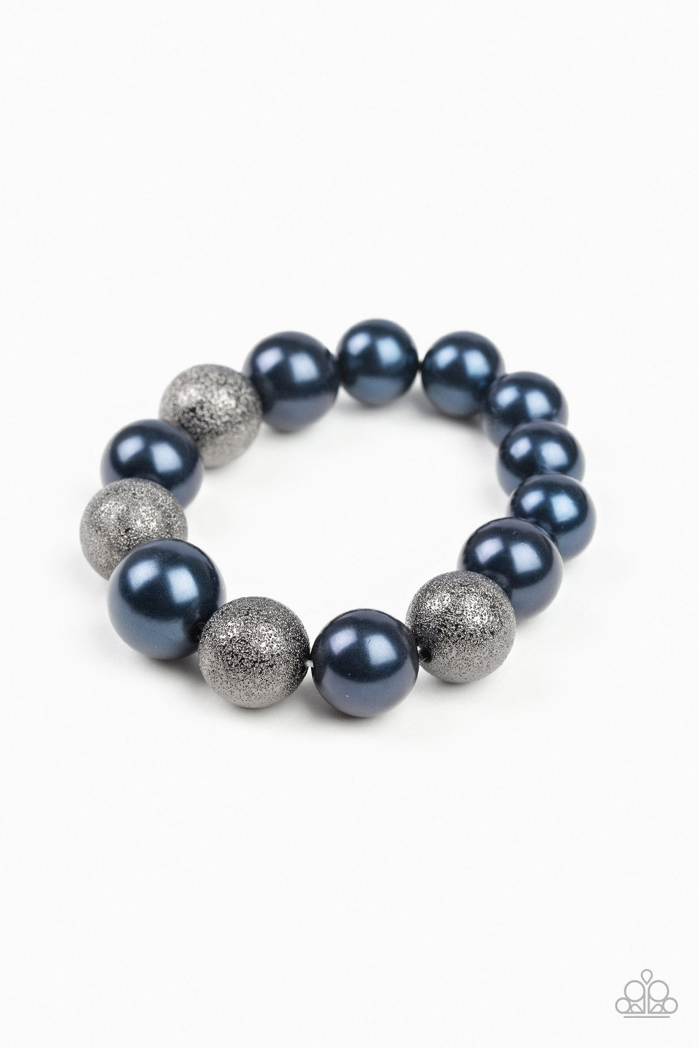 Humble Hustle - Blue Paparazzi Bracelet (PZ-039)