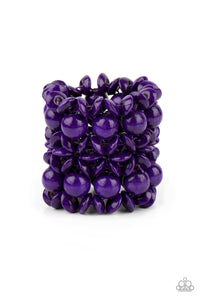 Island Mixer - Purple Paparazzi Bracelet