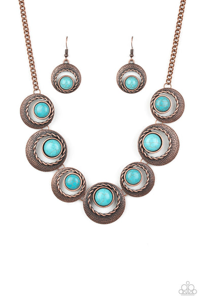 Lions, Tigers, and Bears - Copper Paparazzi Necklace