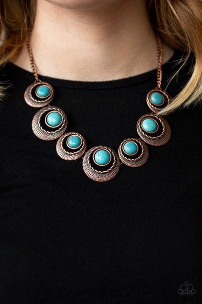 Lions, Tigers, and Bears - Copper Paparazzi Necklace