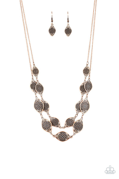 Make Yourself At HOMESTEAD - Copper Paparazzi Necklace