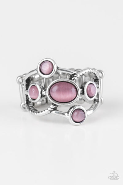 Moon Mood - Purple Paparazzi Ring