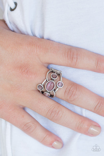 Moon Mood - Purple Paparazzi Ring