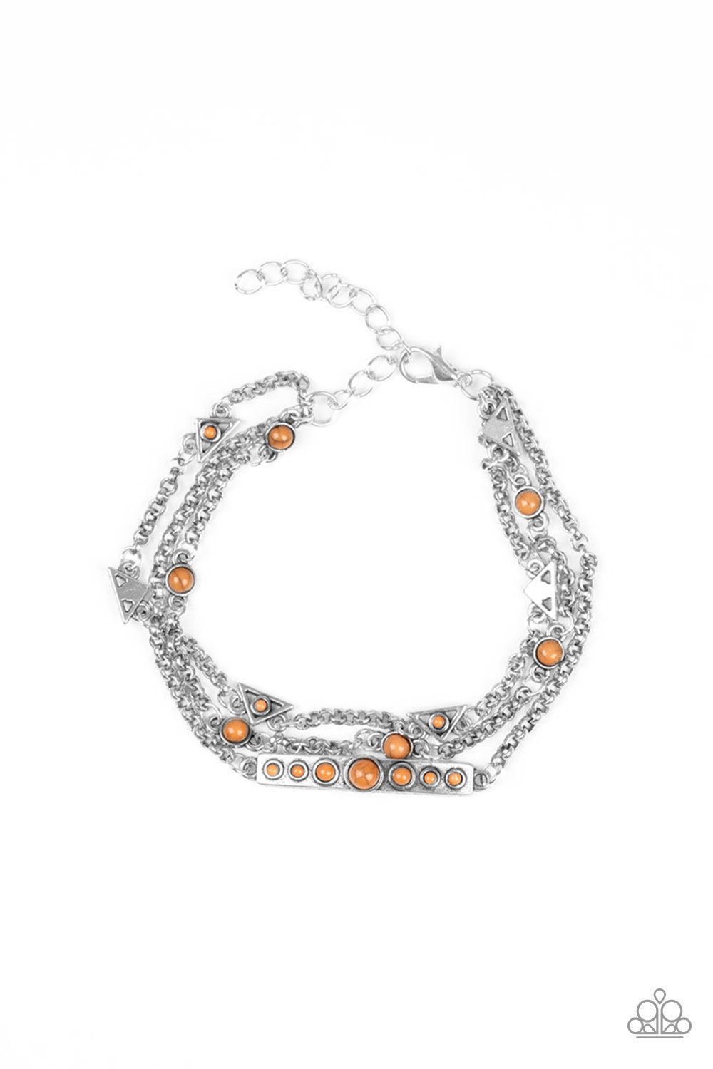 No Means NOMAD - Brown Paparazzi Bracelet (#1733)