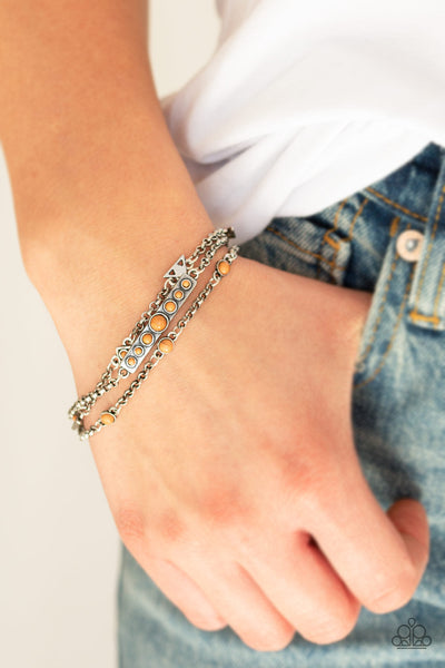 No Means NOMAD - Brown Paparazzi Bracelet (#1733)