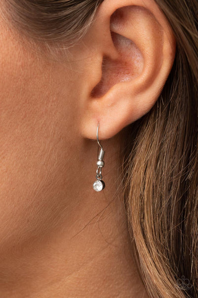 Ode To Mom - White Paparazzi Necklace