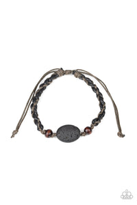 On The Home Front - Black-Paparazzi Bracelet (#924)