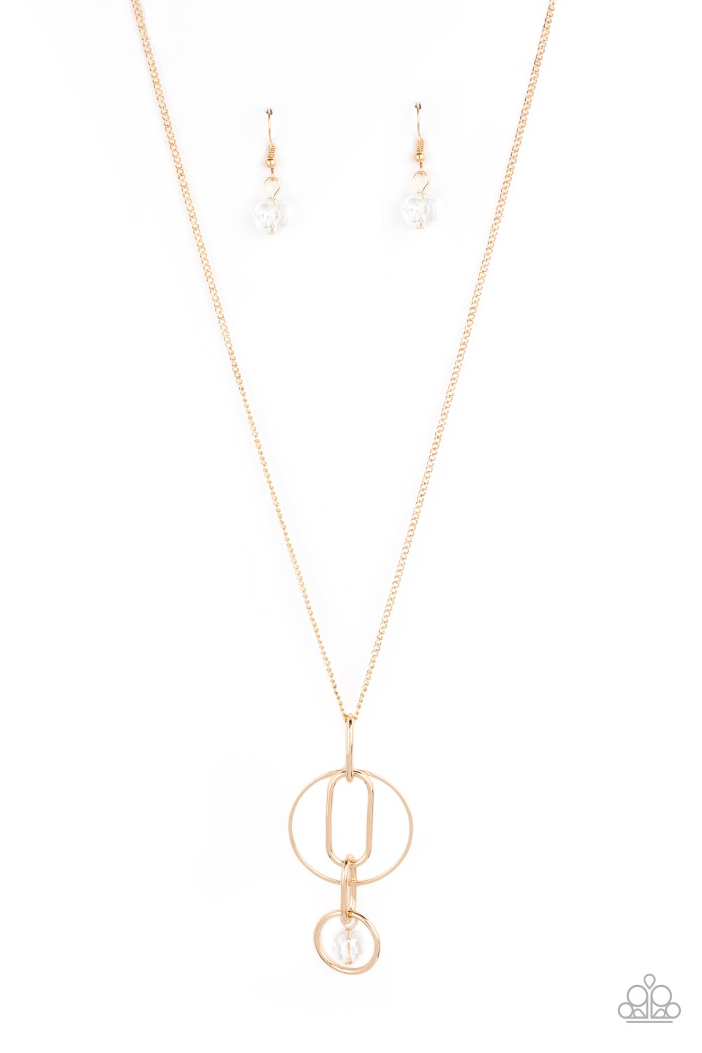 Park Avenue Palace - Gold Paparazzi Necklace