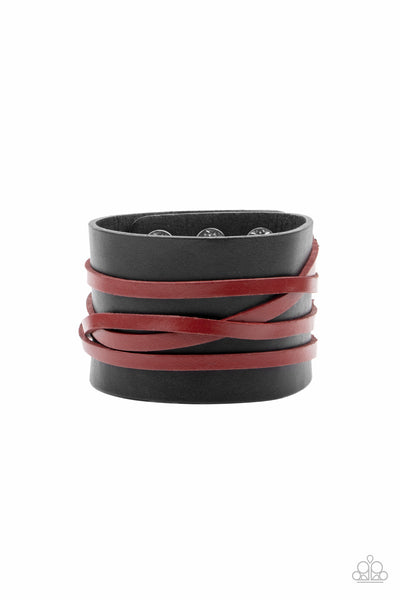 Pirate Plunder - Black Paparazzi Urban Bracelet