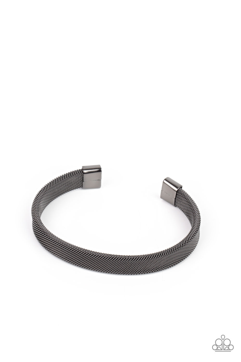 Quit MESHing around - Black Paparazzi Bracelet