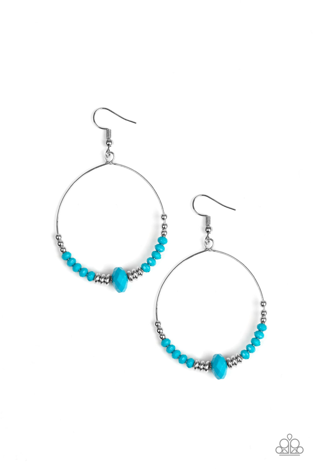 Paparazzi Earrings - Retro Rural - Blue