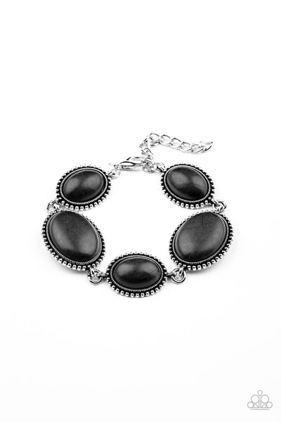 River View - Black Paparazzi Bracelet