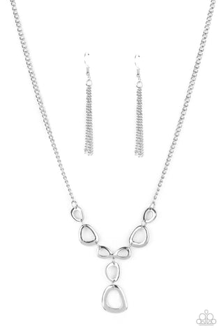 So Mod - Silver Paparazzi Necklace