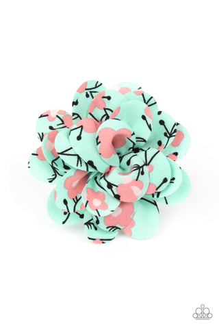 Springtime Eden - Green Paparazzi Hair Accessories