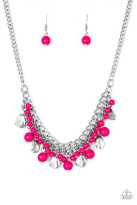 Summer Showdown - Pink Paparazzi Necklace