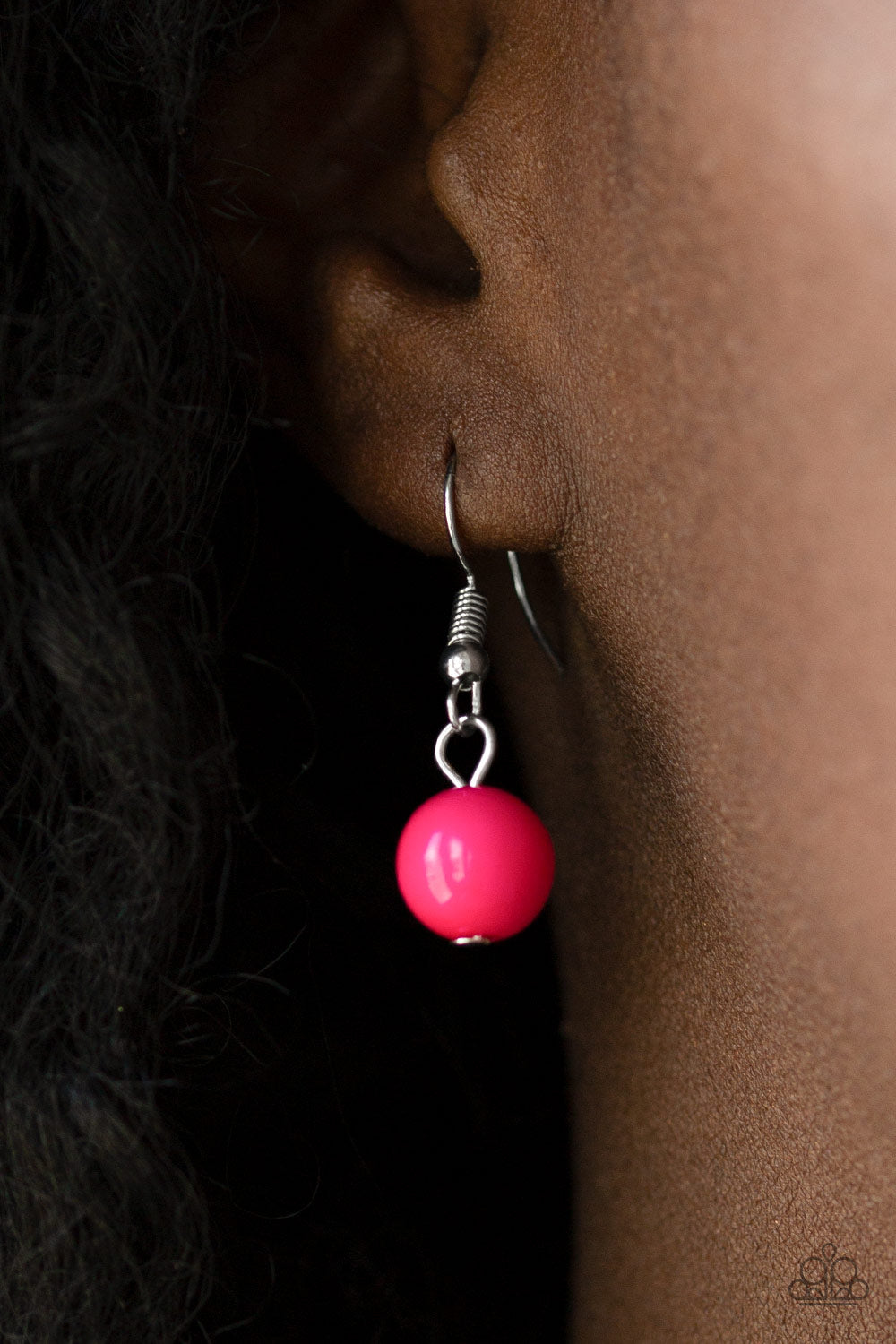 Summer Showdown - Pink Paparazzi Necklace (PZ-1294)