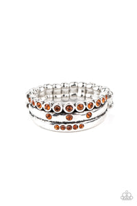 The Next Level - Brown Paparazzi Ring (R185)