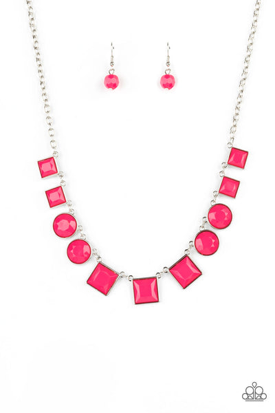 Tic Tac TREND - Pink Paparazzi Necklace