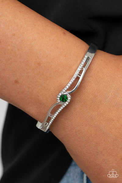 Top-Shelf Shimmer - Green Paparazzi Bracelet (#079)