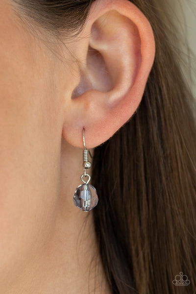 Turn It Up - Silver-Paparazzi Necklace (#1599)