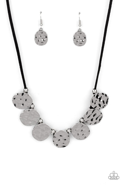 Turn Me Loose - Black Paparazzi Necklace (PZ-3135)