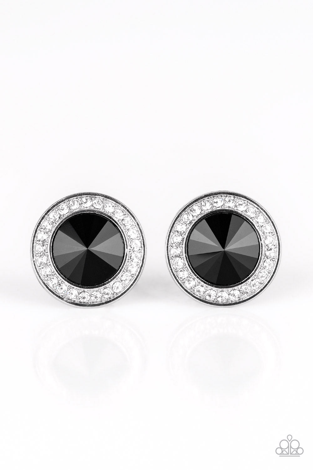 What Should I BLING? - Black - Paparazzi Earrings (#2230)