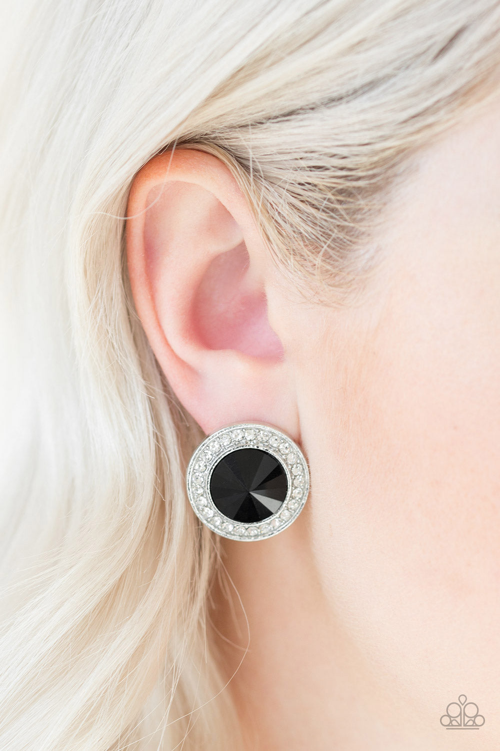 What Should I BLING? - Black - Paparazzi Earrings (#2230)