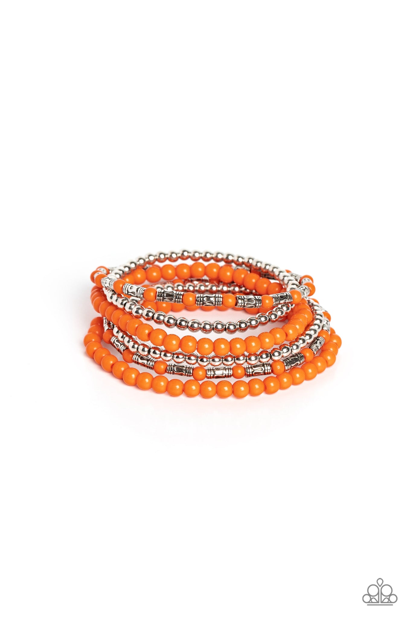 Mythical Magic - Orange Paparazzi Bracelet (2493)