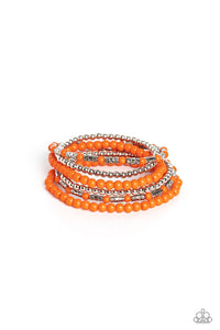 Mythical Magic - Orange Paparazzi Bracelet (2493)