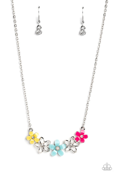 WILDFLOWER About You - Blue Paparazzi Necklace (#5157)