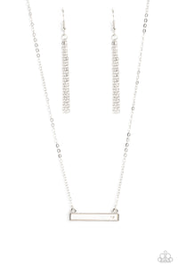 Devoted Darling - White Paparazzi Necklace (#5152)