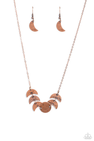 LUNAR Has It - Copper Paparazzi Necklace (#243)