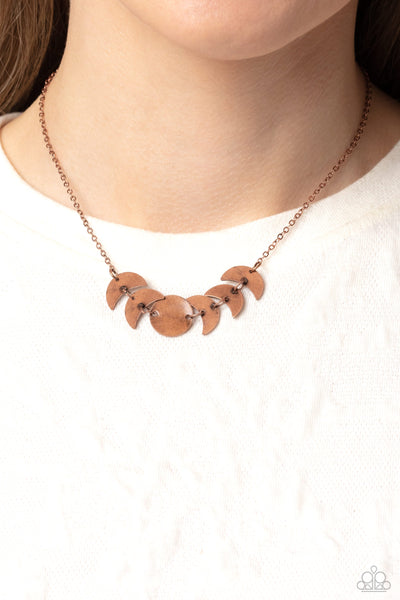 LUNAR Has It - Copper Paparazzi Necklace (#243)