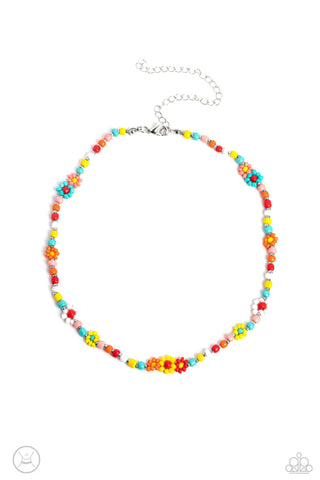 Flower Child Flair - Multi Paparazzi Necklace (S053)