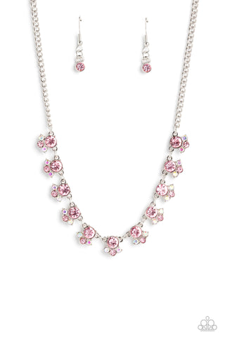 Tabloid Treasure - Pink Paparazzi Necklace (#2886)