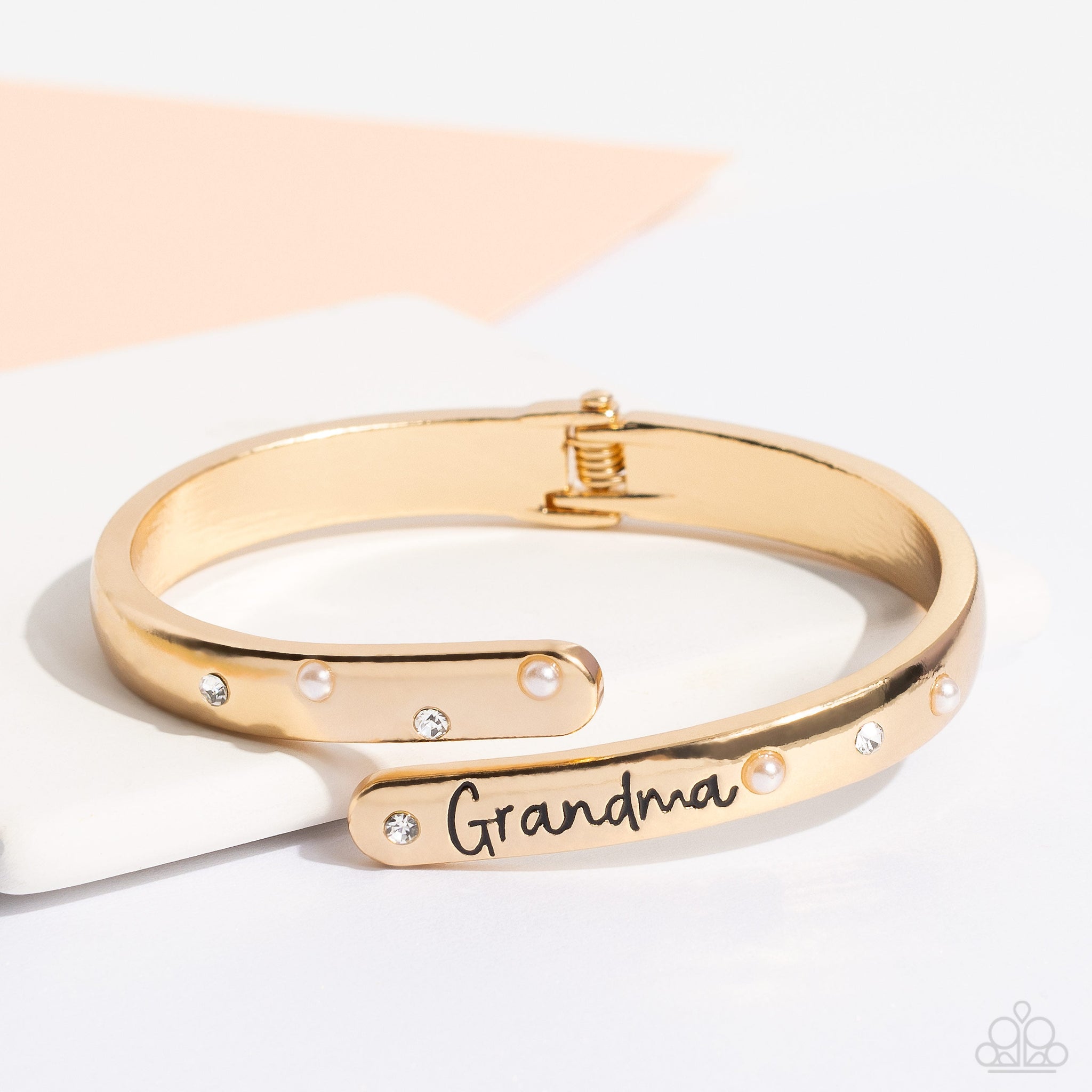 Gorgeous Grandma - Gold Paparazzi Bracelet