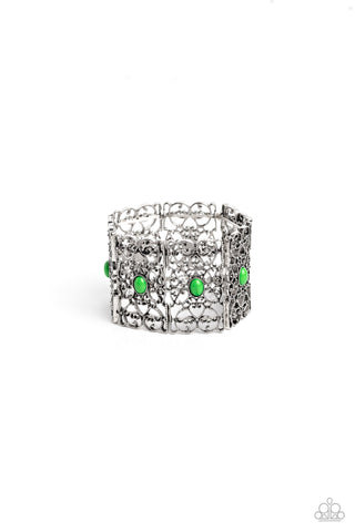 Fairest Filigree - Green Paparazzi Bracelet (#5356)