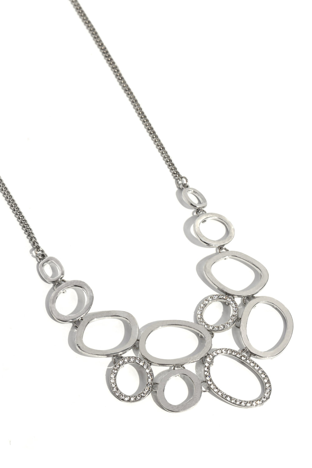Limelight Lead - White Paparazzi Necklace (#5366)