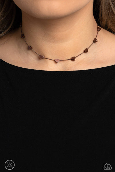 Public Display of Affection - Copper Necklace (#5333)