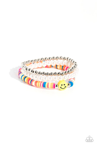 Run a SMILE - Multi Paparazzi Bracelet (5183)