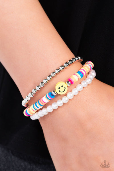 Run a SMILE - Multi Paparazzi Bracelet (5183)