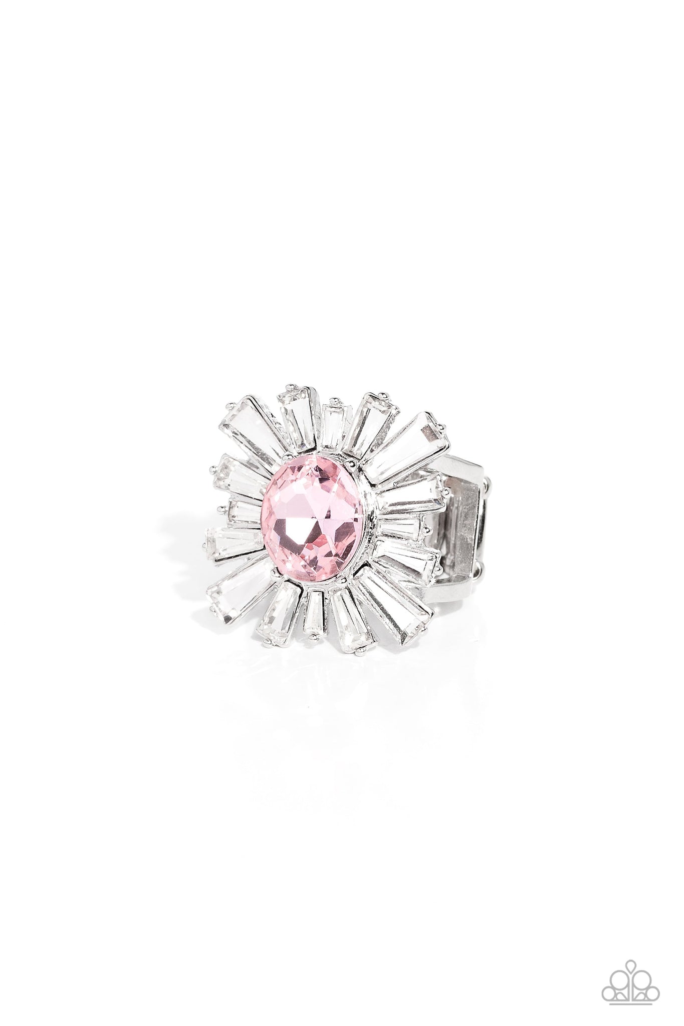 Starburst Season - Pink Paparazzi Ring (P38)