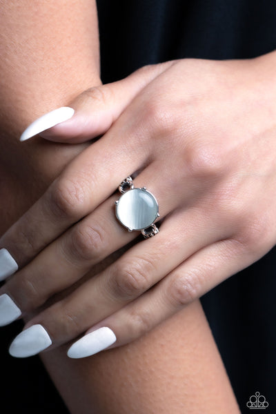 Upper Class Uniform - White Paparazzi Ring (P29)