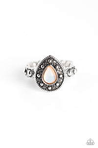 Opera Showcase - Orange Paparazzi Ring