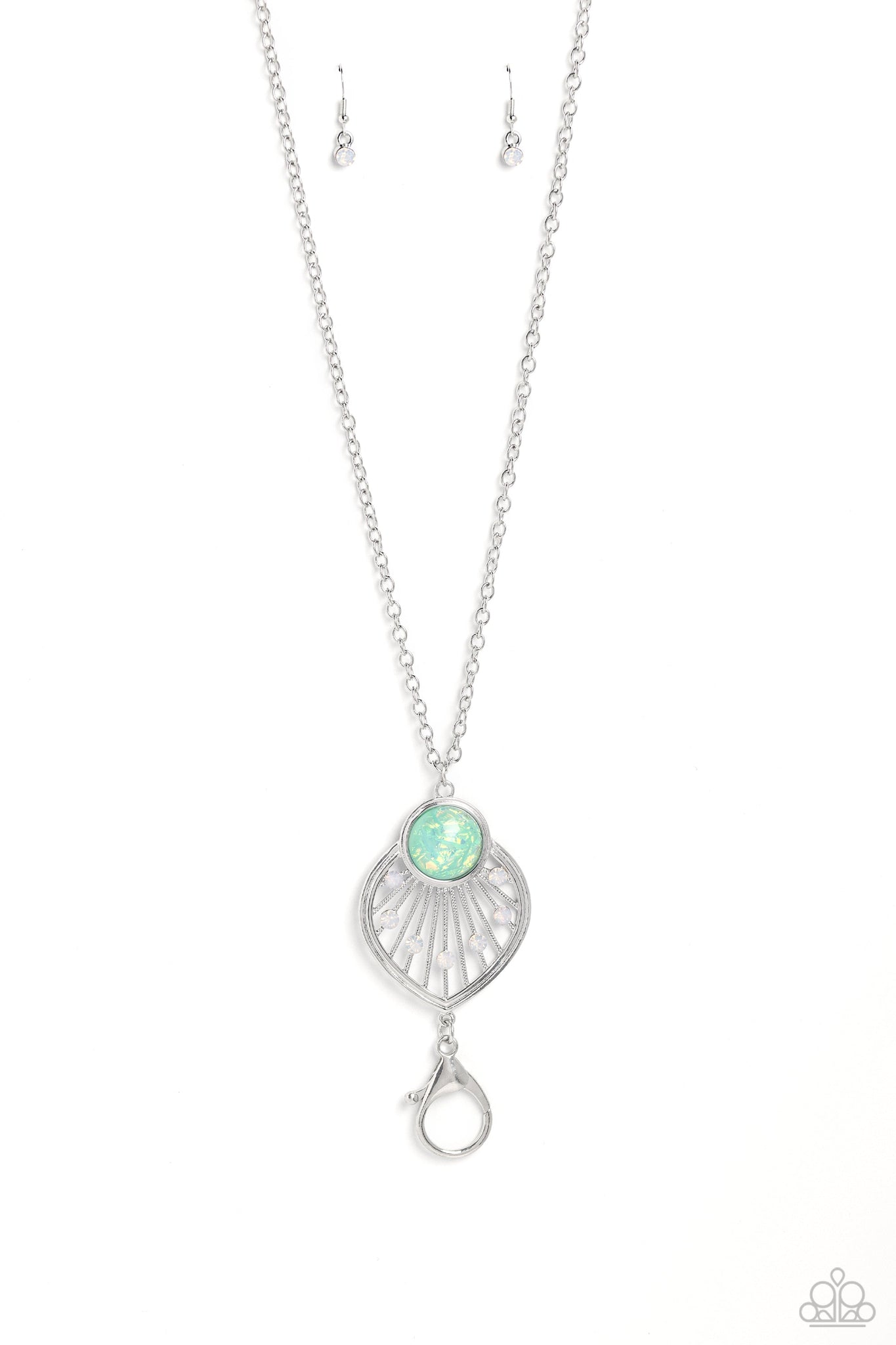 Celestial Charisma - Green Paparazzi Necklace (L033)