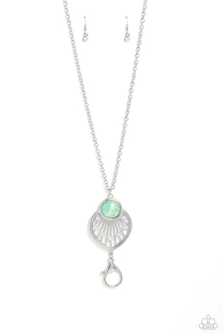 Celestial Charisma - Green Paparazzi Necklace (L033)