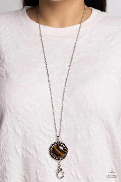 Sonoran Summer - Brown Paparazzi Necklace 372