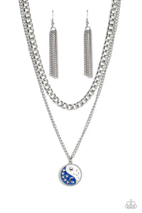 Night and Day - Blue Paparazzi Necklace (#3466)