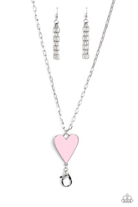 Subtle Soulmate - Pink Paparazzi Necklace (L015)